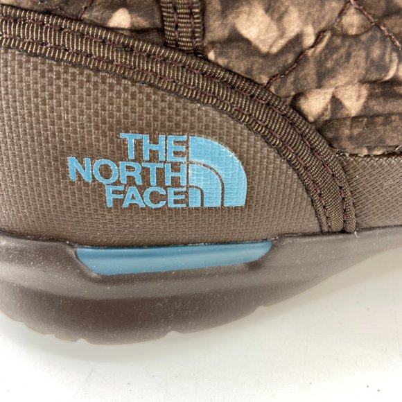 The North Face ThermoBall Eco Button Up Winter Boots Womens Size 11 Brown New - Picture 9 of 13